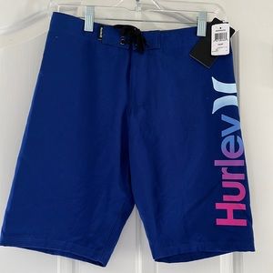 New with Tags Hurley Board Shorts Swim Trunks  Boys size 14/27 waist